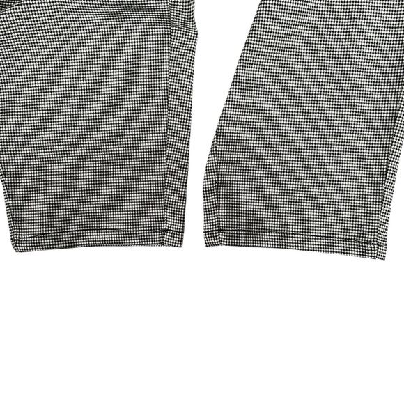 Tommy Hilfiger Womens Black White Houndstooth Stretchy Knit‎ Dress Pants - Picture 7 of 11